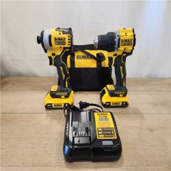AS-IS- DEWALT ATOMIC 20-Volt MAX Lithium-Ion Cordless Combo (2-Tool) Kit
