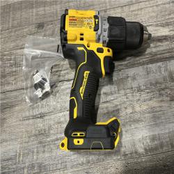 AS-IS DEWALT 20V XR Brushless Cordless 1/2 in. Hammer Drill (Tool-Only)