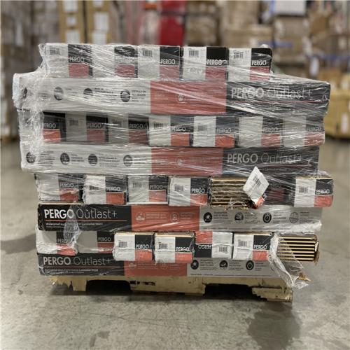 DALLAS LOCATION- Pergo Outlast+ Java Scraped Oak 12 mm T x 6.1 in. W Waterproof Laminate Wood Flooring PALLET (52 CASES)