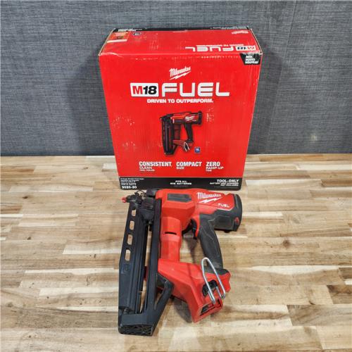 HOUSTON LOCATION - AS-IS Milwaukee  FUEL 18-Volt Lithium-Ion Brushless Cordless Gen ll 16-Gauge Straight Finish Nailer (Tool Only)