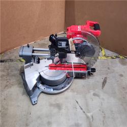HOUSTON LOCATION - AS-IS (APPEARS LIKE NEW) M18 FUEL 18V Lithium-Ion Brushless Cordless 12 in. Dual Bevel Sliding Compound Miter Saw (Tool-Only)