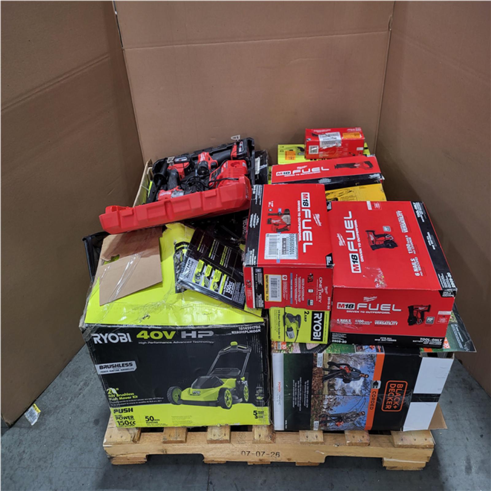 CALIFORNIA AS-IS TOOL PALLET