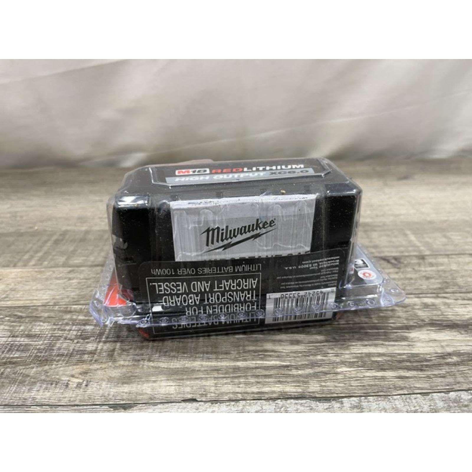 NEW - Milwaukee 18-Volt Lithium-Ion High Output Battery Pack 6.0Ah