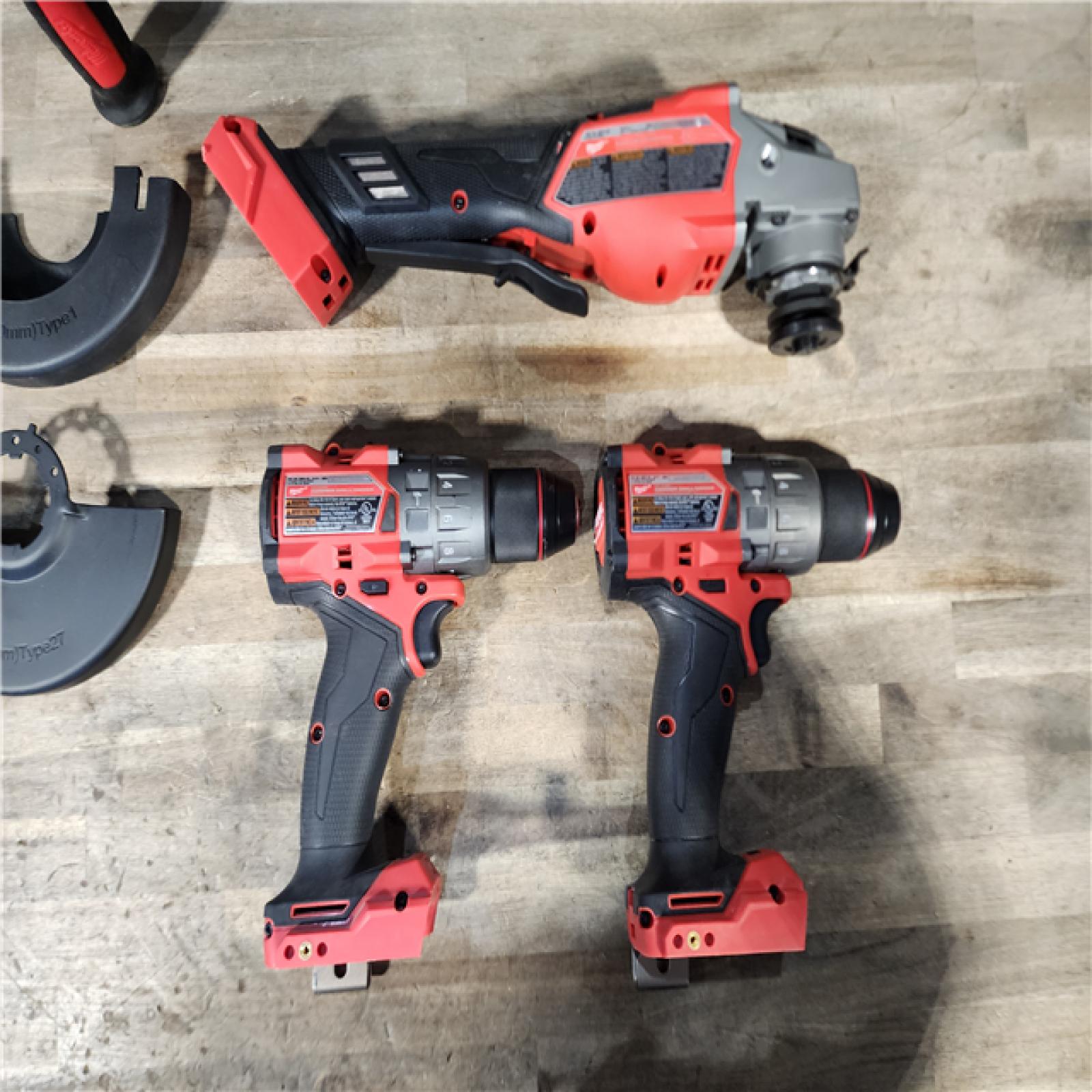 HOUSTON LOCATION - AS-IS MILWAUKEE 3 TOOL COMBO