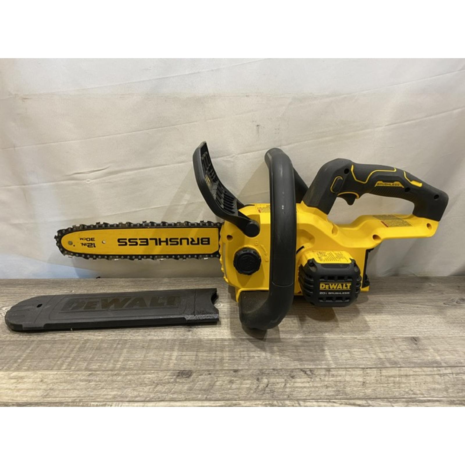 AS-IS DEWALT 20V MAX 12 in. Cordless Battery Powered Chainsaw (Tool Only)