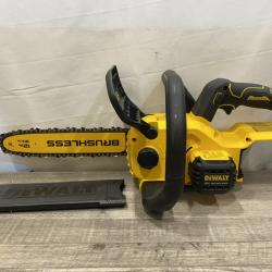 AS-IS DEWALT 20V MAX 12 in. Cordless Battery Powered Chainsaw (Tool Only)