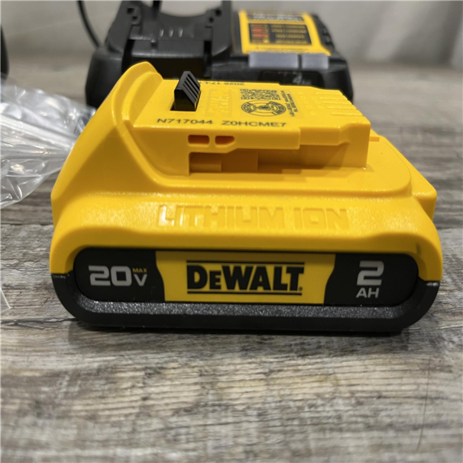 AS-IS DEWALT Atomic 20V Lithium-Ion Cordless Compact 1/2 in. Drill/Driver Kit