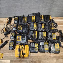 HOUSTON LOCATION - AS-IS DEWALT BATTERY CHARGER PACK QTY - 20