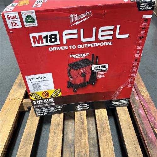 California NEW Milwaukee 6 gallon Wet/Dry Vacuum (Tool Only)