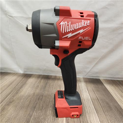 AS-IS- Milwaukee M18 FUEL 18V Lithium-Ion Brushless Cordless 1/2 in. Impact Wrench with Friction Ring (Tool-Only)
