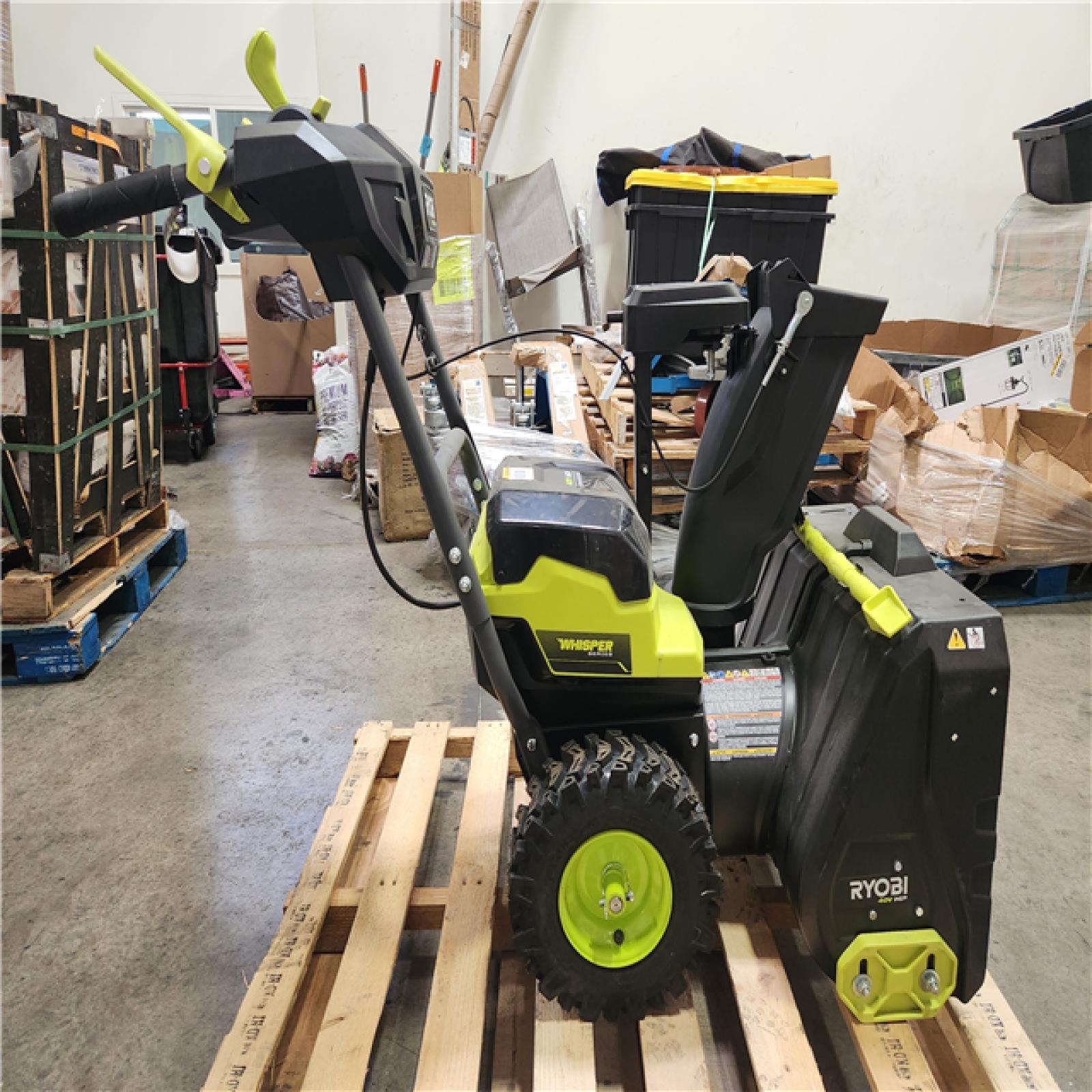 Phoenix Location RYOBI 40V HP Brushless Whisper Series 22 2-Stage Cordless Electric Self-Propelled Snow Blower (Batteries Not Included)