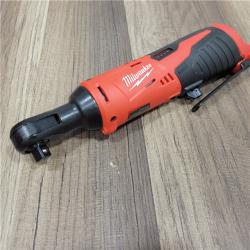 AS-IS  MILWAUKEE 2457-20 .38 in. M12 Cordless Ratchet Only
