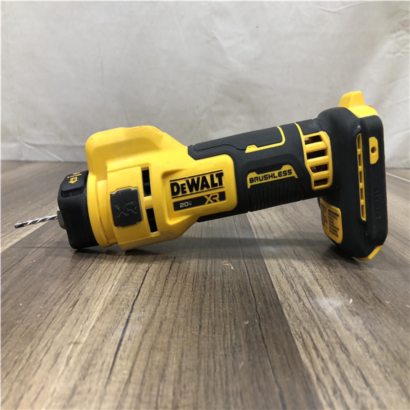 AS-IS DEWALT XR 20V Lithium-Ion Cordless Rotary Drywall Cut-Out Tool (Tool Only)