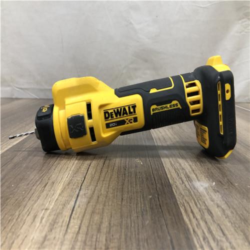 AS-IS DEWALT XR 20V Lithium-Ion Cordless Rotary Drywall Cut-Out Tool (Tool Only)
