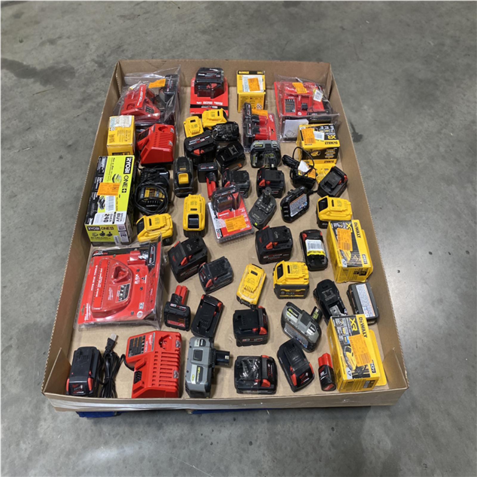 DALLAS LOCATION-AS-IS MIXED BATTERY PALLET