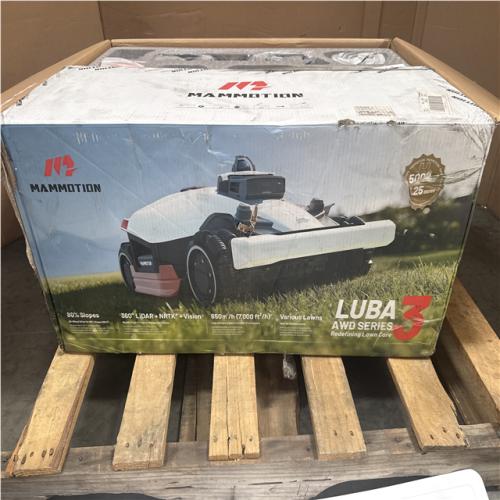 CALIFORNIA AS IS MAMMOTION LUBA 3 AWD