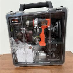 California NEW Black & Decker 20V Max Lithium-Ion Cordless Matrix 6-Tool Combo Kit w/Storage Case