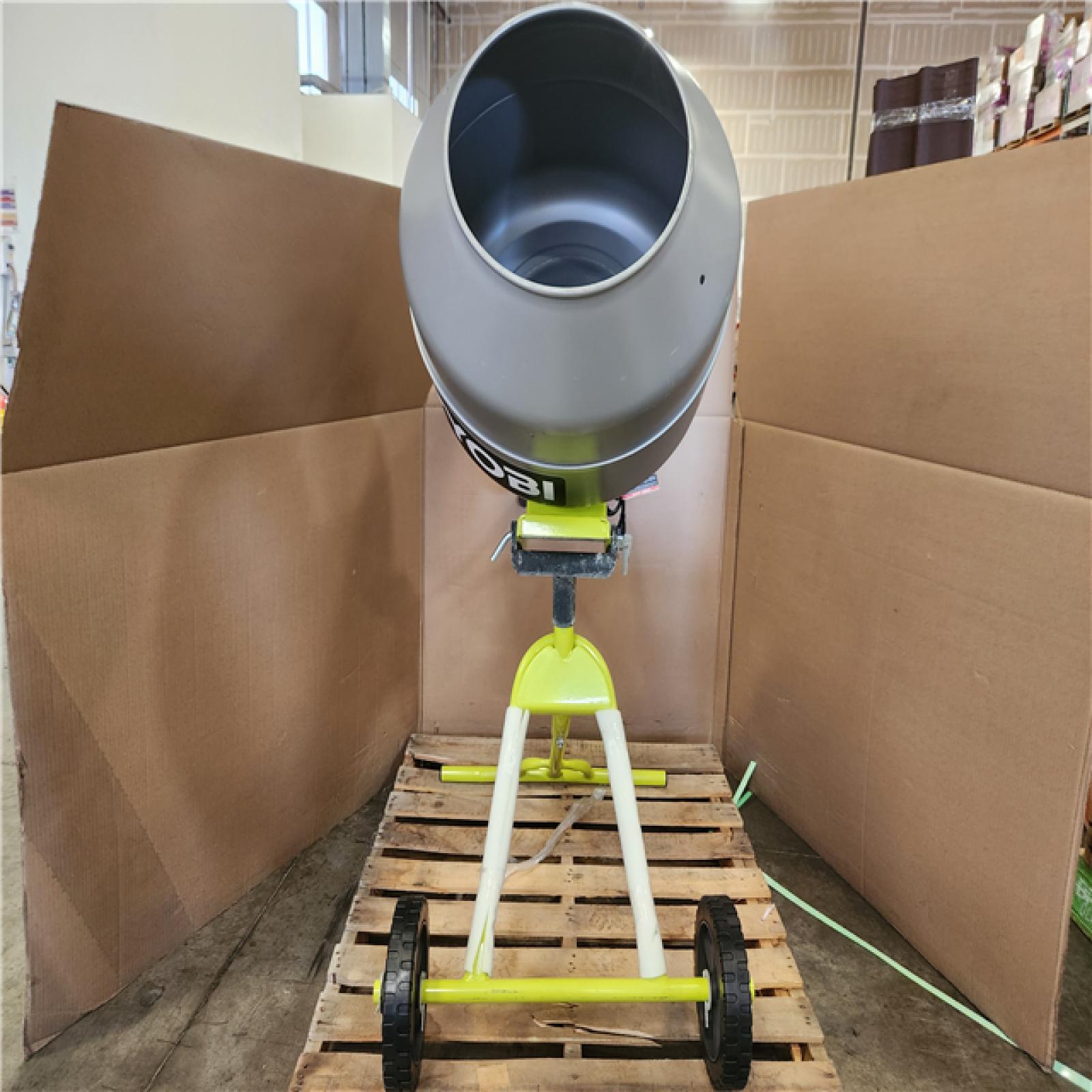 Phoenix NEW RYOBI 5.0 cu. ft. Portable Corded Concrete Mixer with 270 lb. Capacity