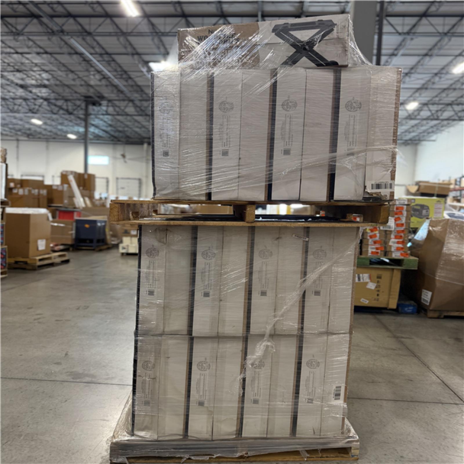 DALLAS LOCATION - AS-IS NINJA Woodfire Collapsible Outdoor Grill Cart Stand Built to Fit Our Woodfire Grills Series PALLET-(13 UNITS)