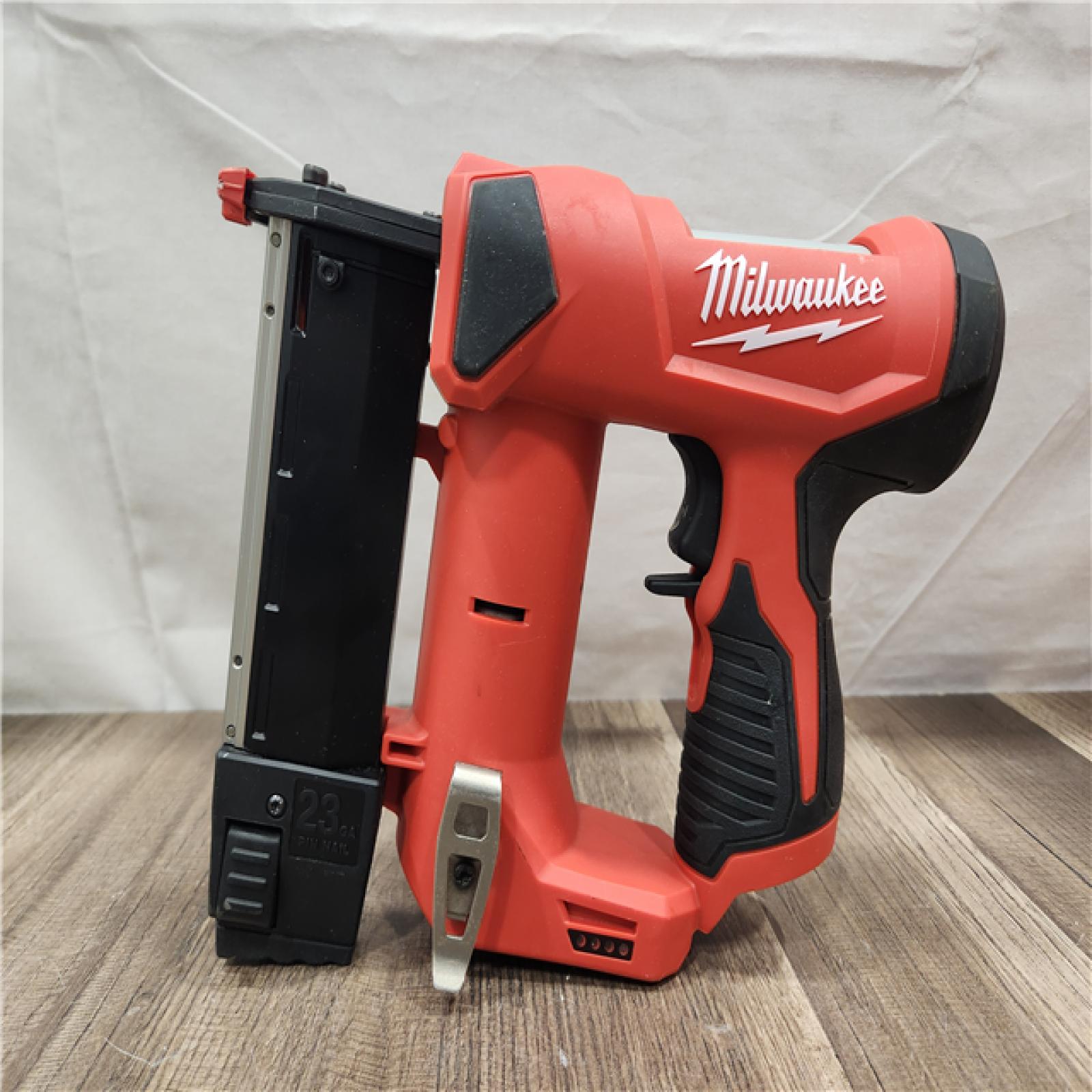 AS-IS- Milwaukee 12V 23 Gauge Cordless Pin Nailer (Tool Only)