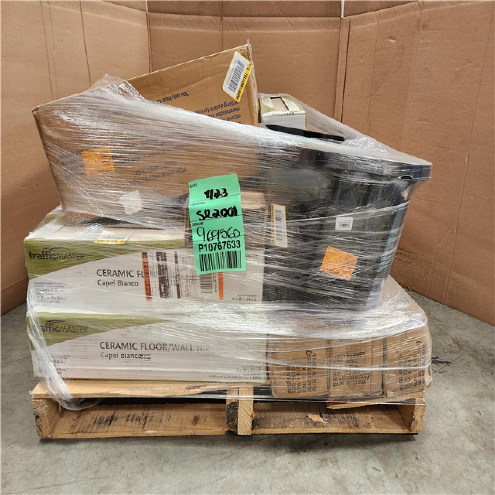 California Home Improvement As-Is Pallet