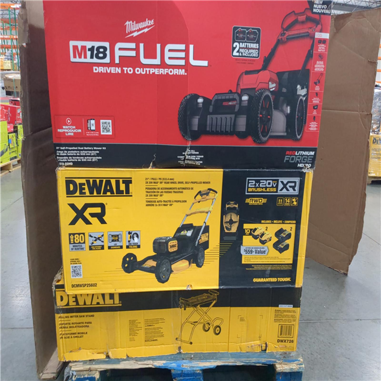 CALIFORNIA AS-IS TOOL PALLET