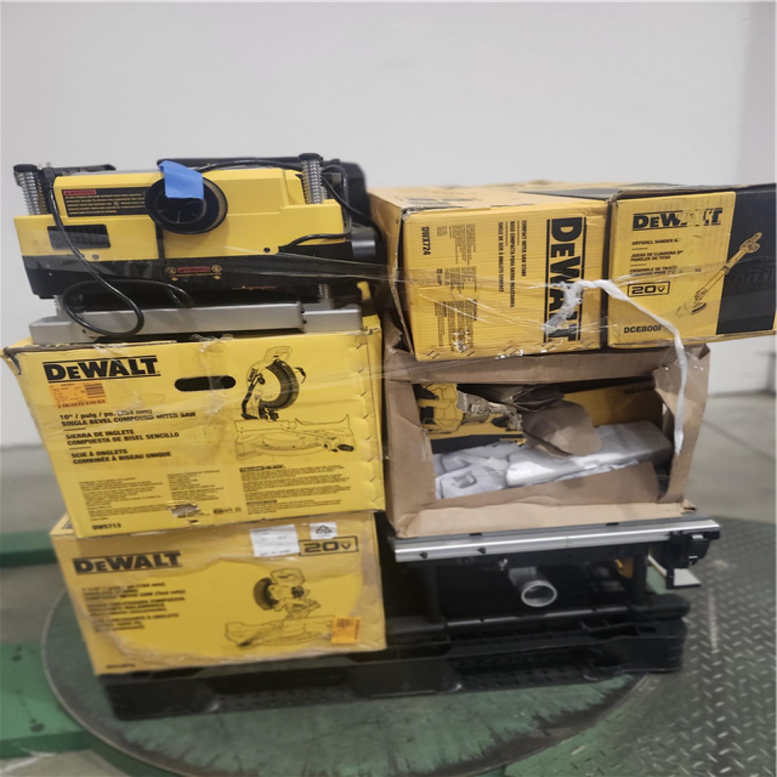 Dallas Location - As-Is DEWALT Tool Pallet