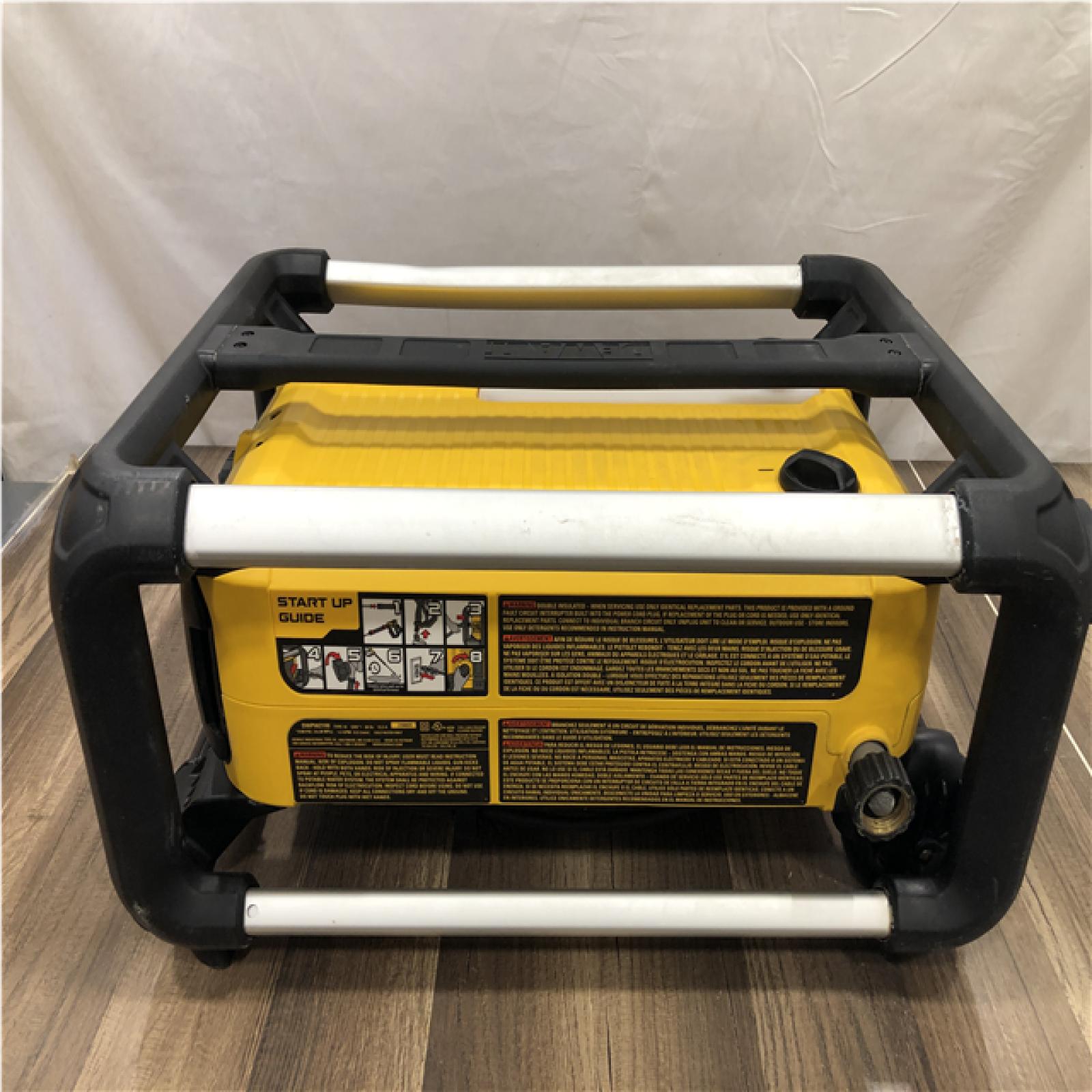 AS-IS DEWALT 2100 PSI 1.2 GPM 13 Amp Cold Water Electric Pressure Washer with Internal Equipment Storage