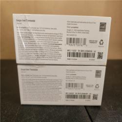 Phoenix AS-IS Google Nest Thermostat - Smart Programmable Wi-Fi Thermostat - (2-Pack)