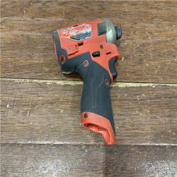 AS-IS M12 FUEL SURGE 12V Lithium-Ion Brushless Cordless 1/4 in. Hex Impact Driver Compact Kit W/Two 2.0Ah Batteries, Bag