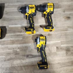 HOUSTON LOCATION - AS-IS DEWALT 3 TOOL COMBO KIT W/ (2) BATTERY & CHARGER