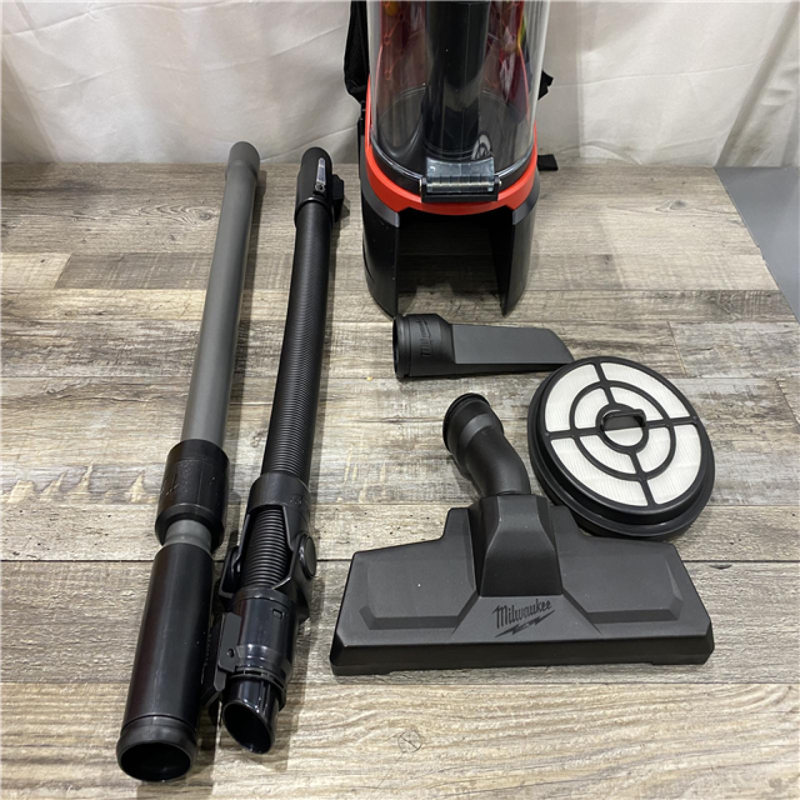 AS-IS Milwaukee FUEL 18-Volt Lithium-Ion Brushless 1 Gal. Cordless 3-in-1 Backpack Vacuum (Vacuum-Only)