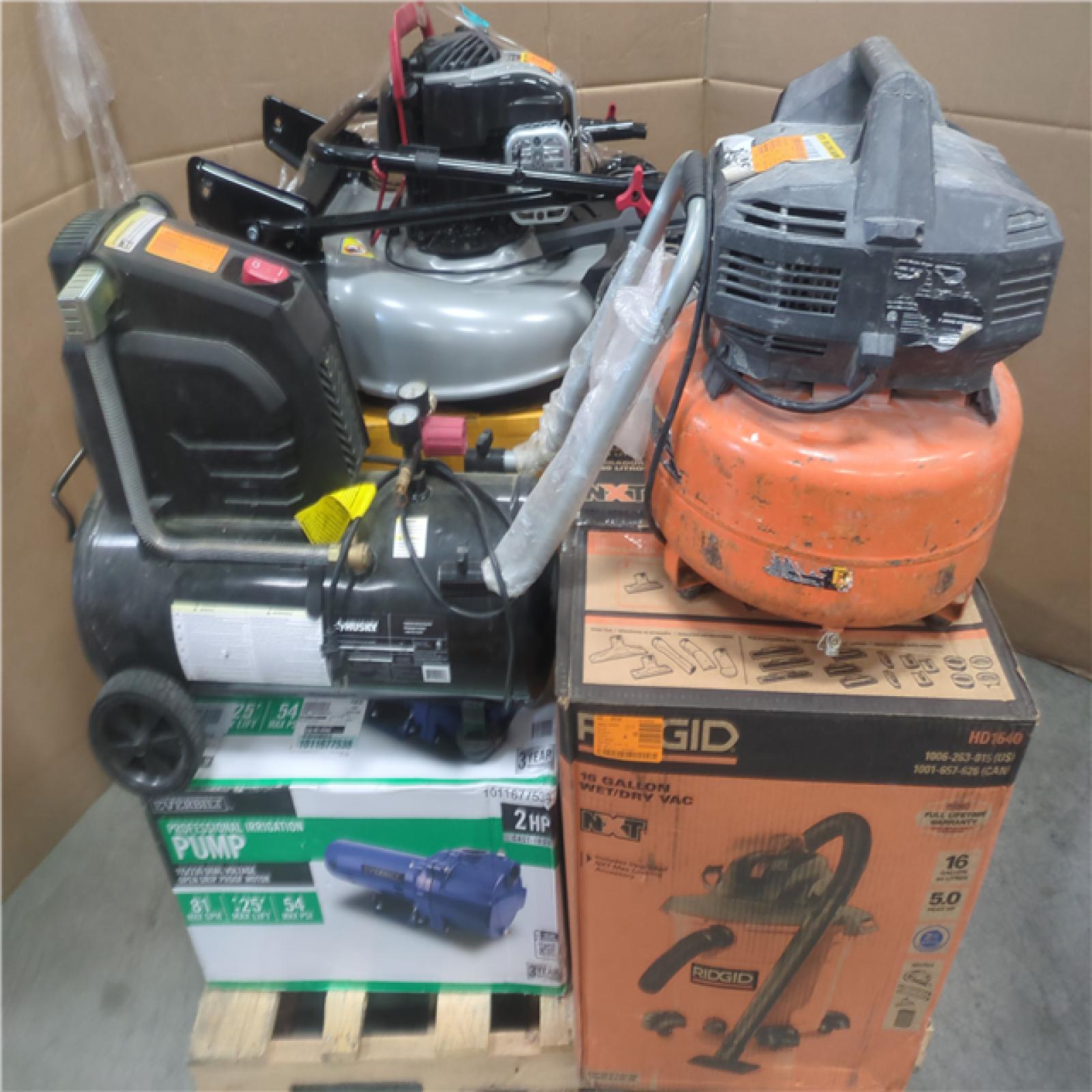 California AS-IS OUTDOOR POWER EQUIPMENT