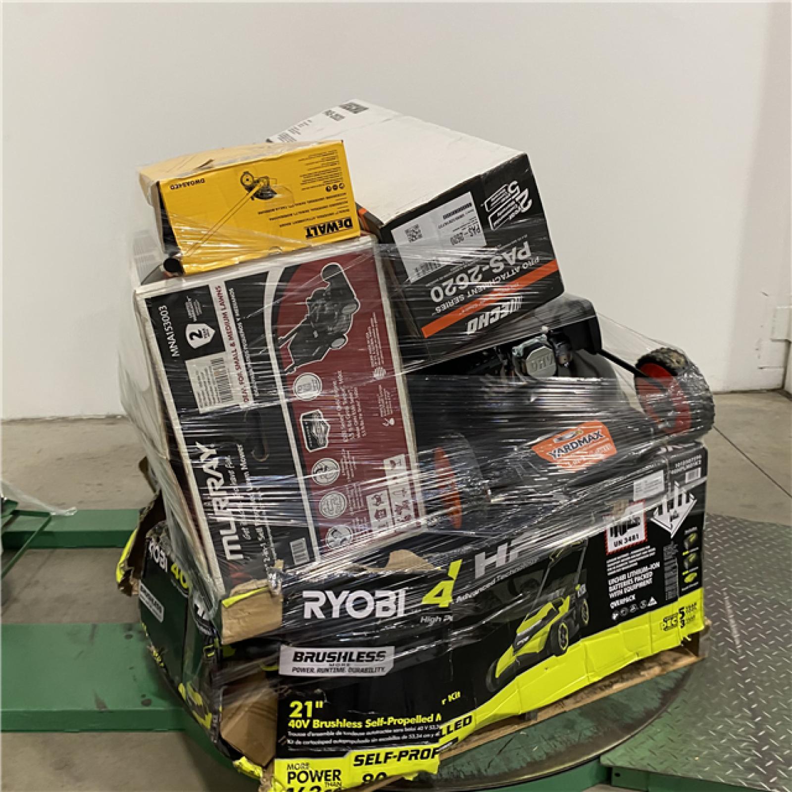 Dallas Location - As-Is Outdoor Power Equipment