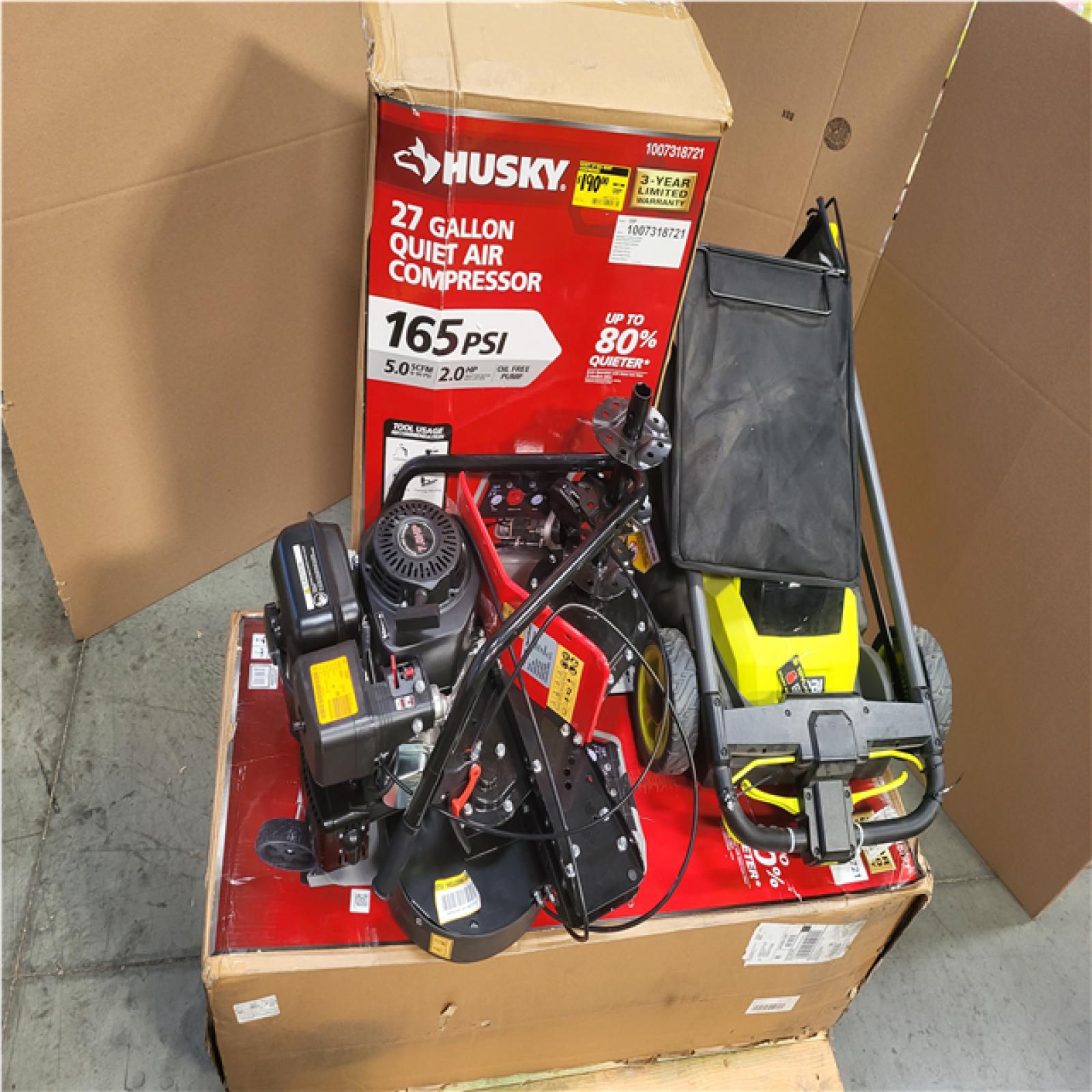 CALIFORNIA AS-IS OUTDOOR POWER EQUIPMENT
