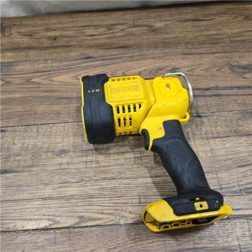 AS-IS DEWALT 20-Volt MAX Lithium-Ion Cordless Jobsite Spotlight