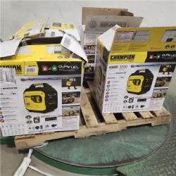 Dallas Location - As-Is Champion Power Equipment GasolinePortable Generator(Lot Of 4)