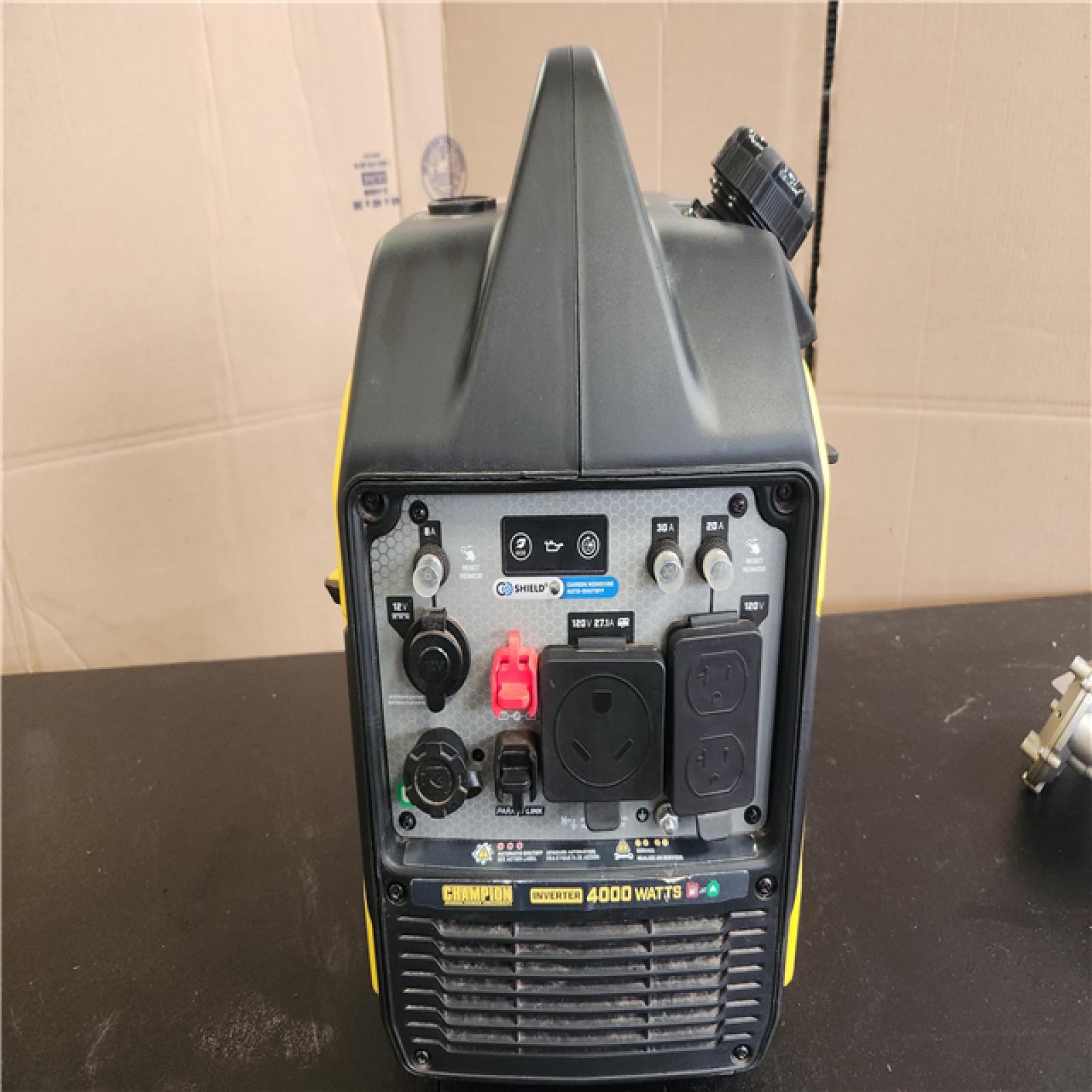 Phoenix Champion Power Equipment 4500/3250-Watt Recoil Start Gasoline/Propane Powered Dual Fuel Inverter Generator with Quiet Technology and CO Shield