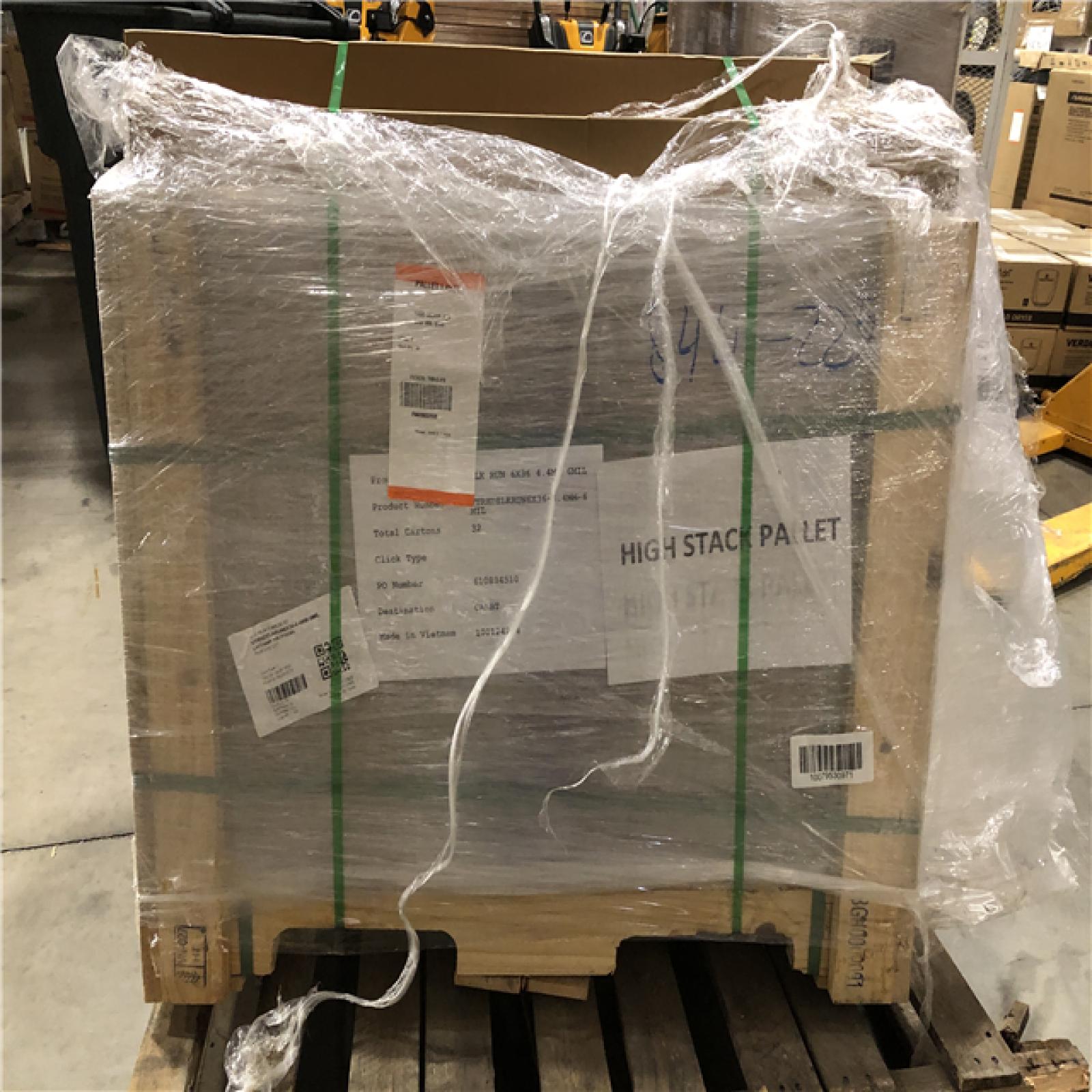 DALLAS LOCATION - TrafficMaster Elk Run 6 MIL x 6 in. W x 36 in. L Waterproof Click Lock Vinyl Plank Flooring PALLET-( 39 CASES)