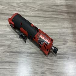 AS-IS Milwaukee FUEL 12V Lithium-Ion Brushless Cordless 1/4 in. Straight Die Grinder (Tool-Only)