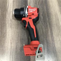 AS-IS Milwaukee 18V Lithium-Ion Brushless Cordless 1/2 in. Compact Drill/Driver (Tool-Only)