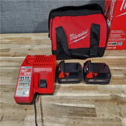 HOUSTON LOCATION - AS-IS Milwaukee 18V Lithium-Ion Cordless Drill Driver/Impact Driver Combo Kit