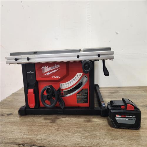 Phoenix Location NEW Milwaukee M18 FUEL ONE-KEY 18- volt Lithium-Ion Brushless Cordless 8-1/4 in. Table Saw Kit W/(1) 12.0Ah Battery (No Charger) (No Accessories)