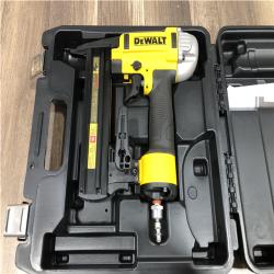 AS-IS DEWALT Pneumatic 18-Gauge 1/4 in. Crown Corded Stapler