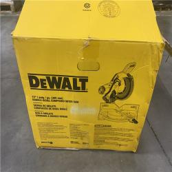 As-Is- DeWalt 15 Amp Corded 12 in. Compound Double Bevel Miter Saw