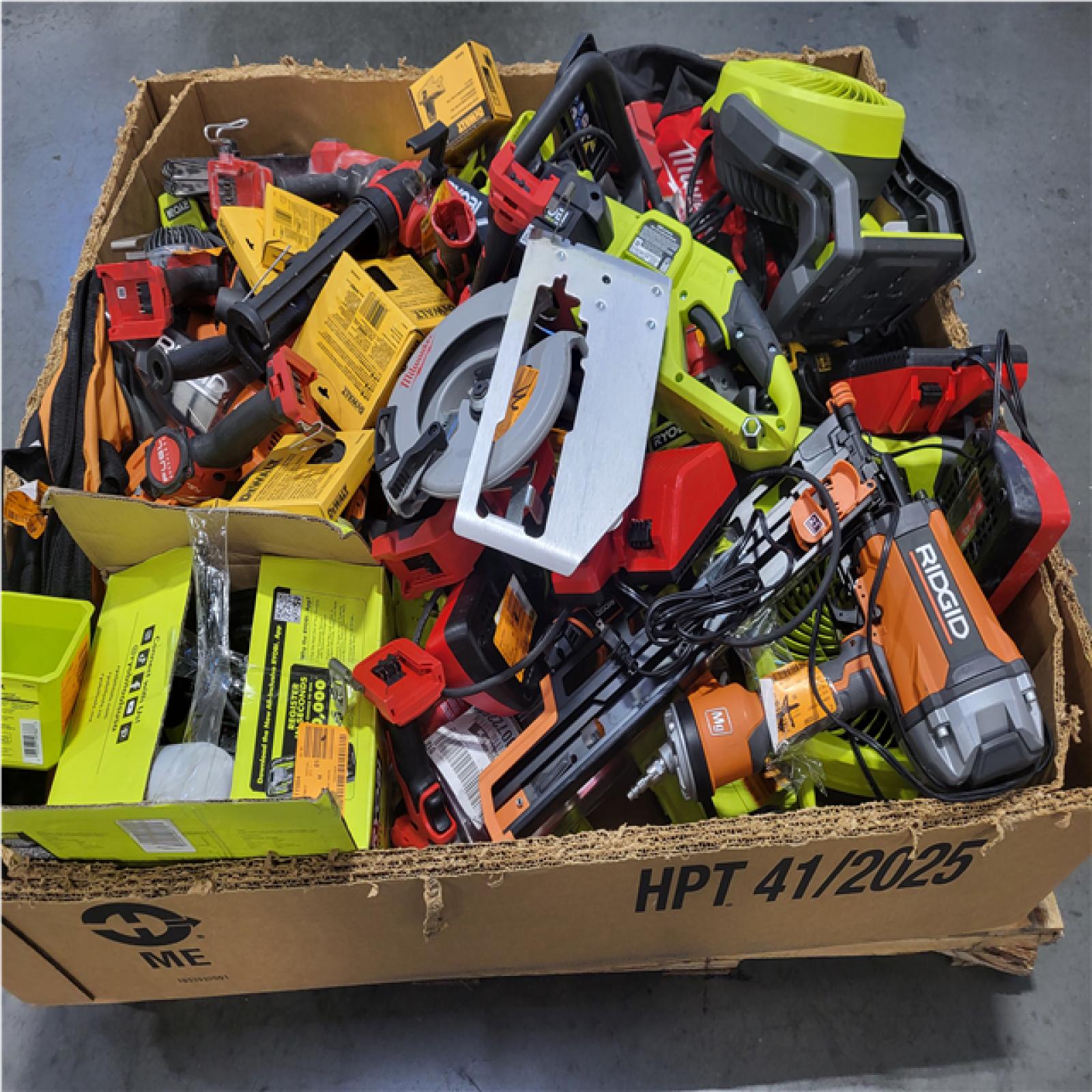 CALIFORNIA AS-IS TOOL PALLET