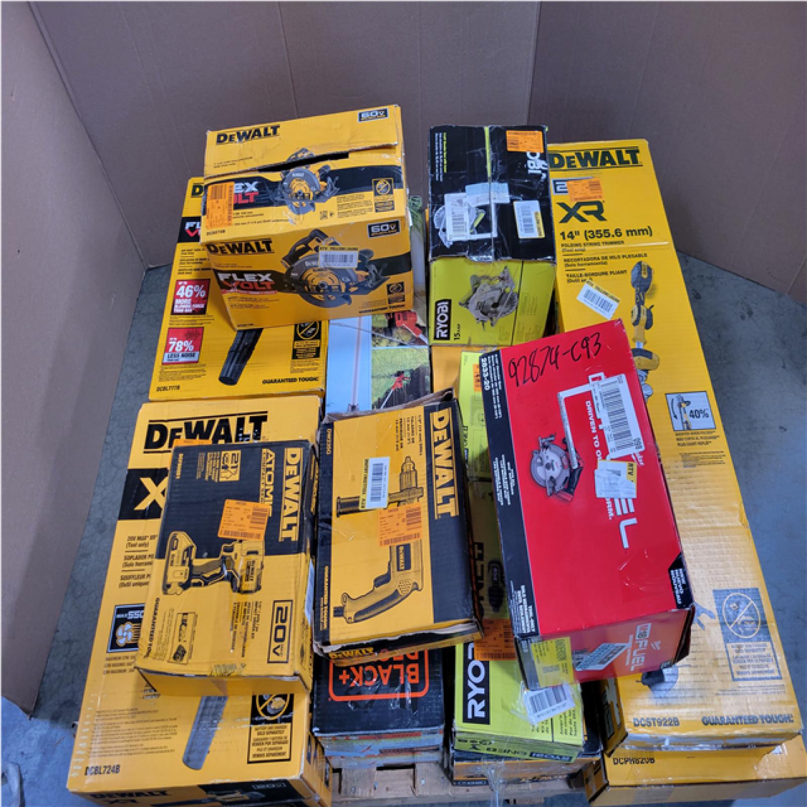 CALIFORNIA AS-IS TOOL PALLET