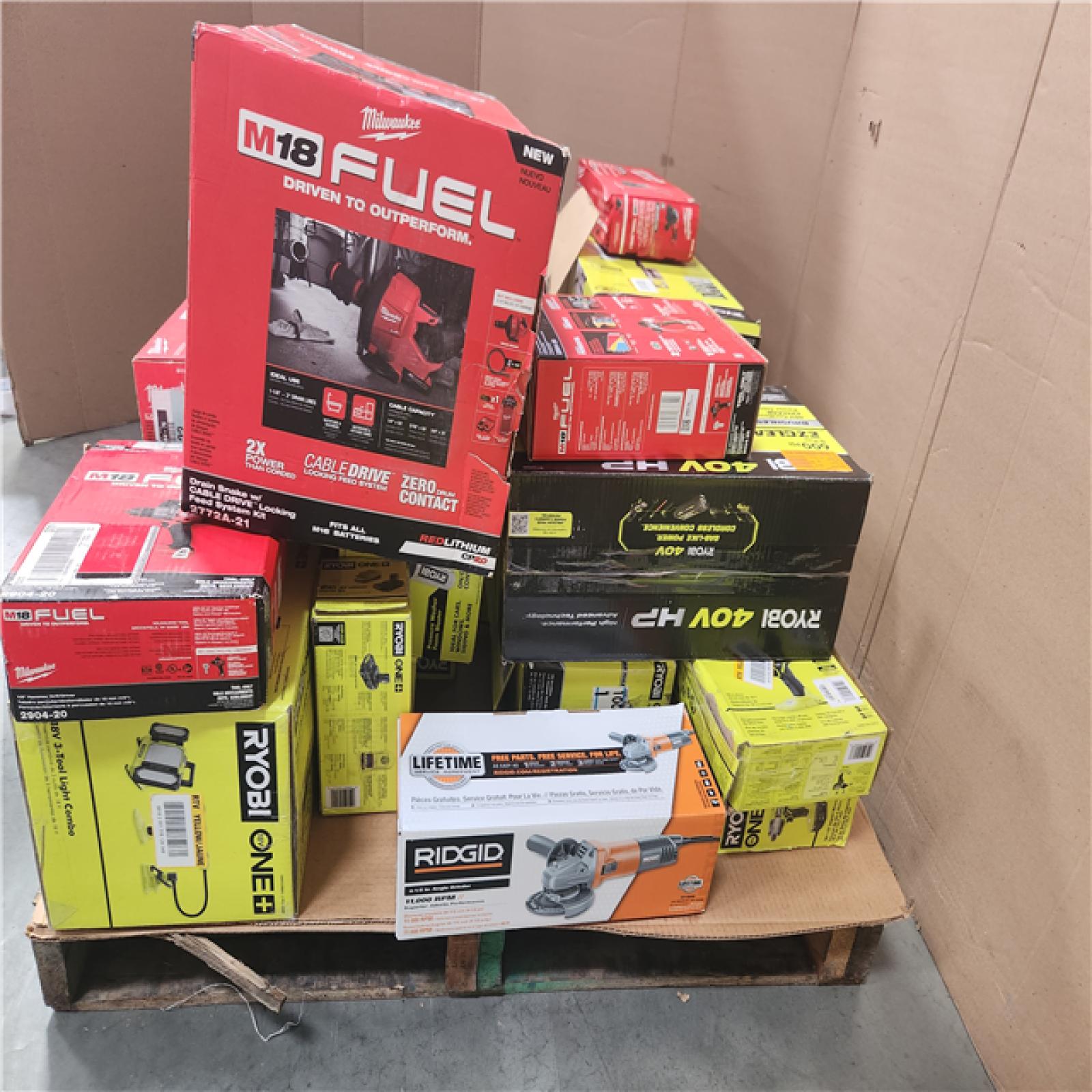 CALIFORNIA AS-IS TOOL PALLET