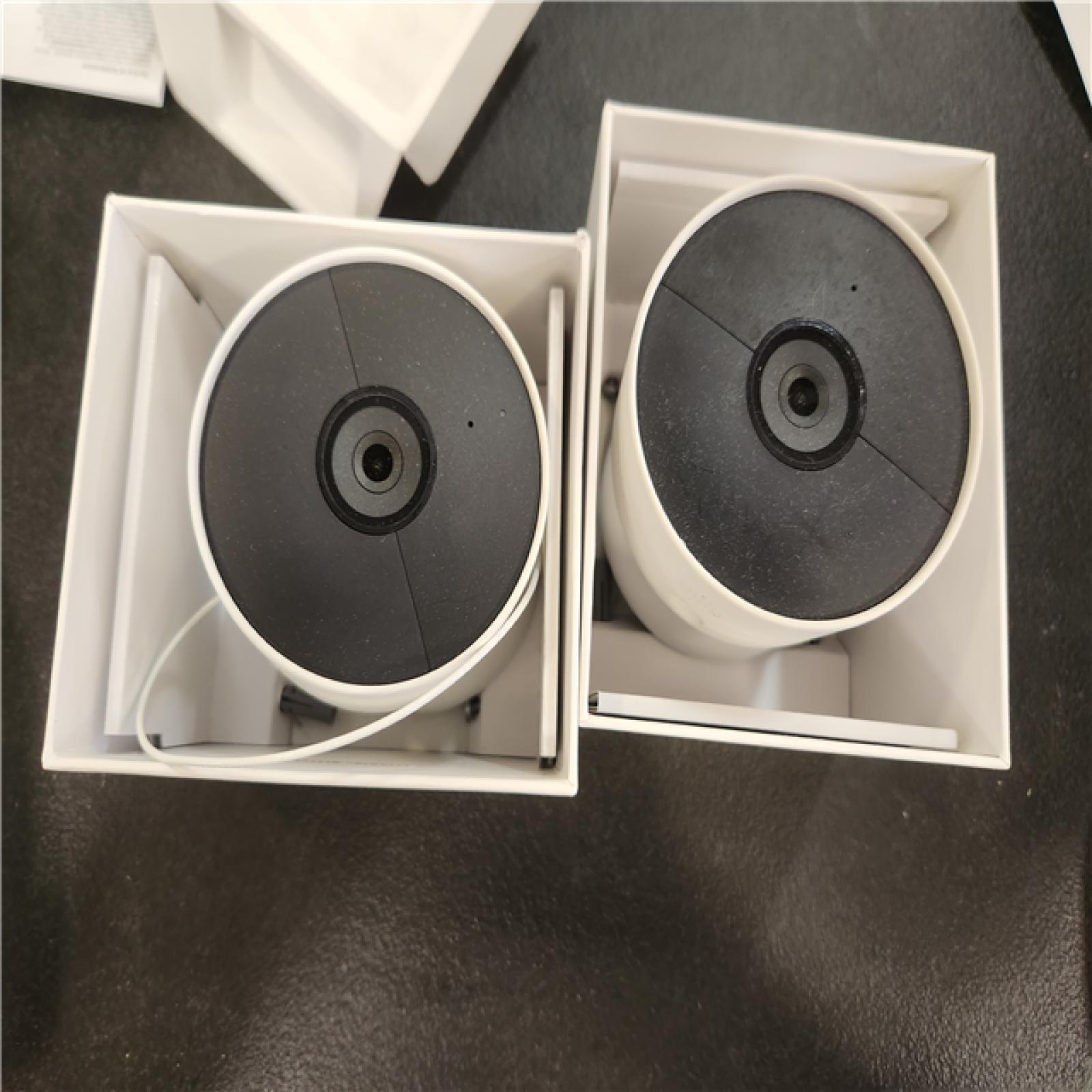 Phoenix AS-IS Google Nest Indoor/Outdoor Wireless Smart Security Camera (Battery) 2-Pack