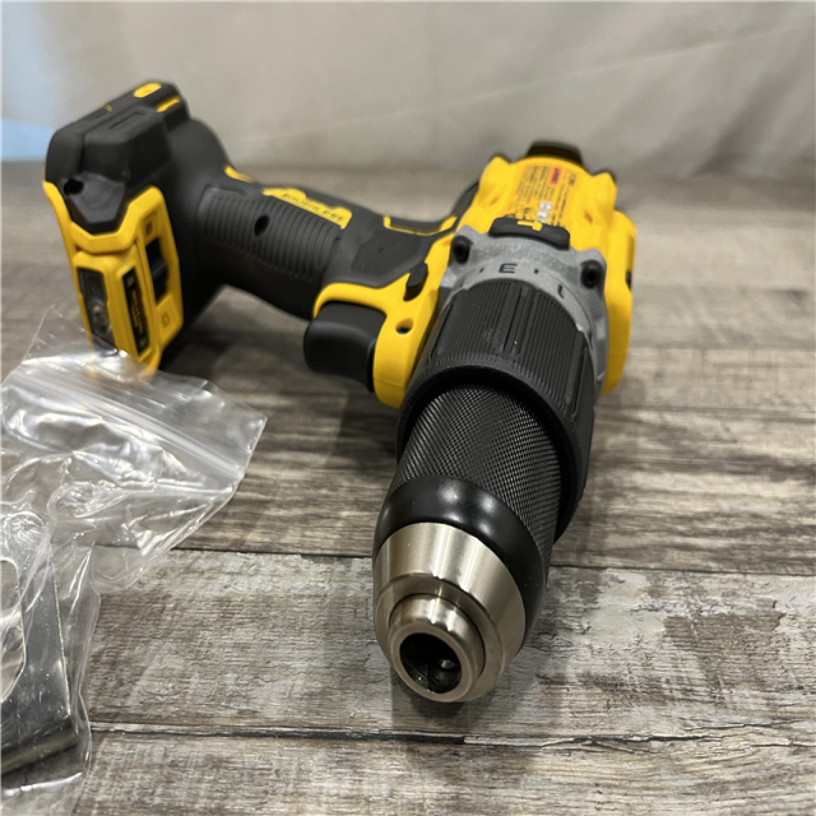 AS-IS DEWALT 20V XR Brushless Cordless 1/2 in. Hammer Drill (Tool-Only)